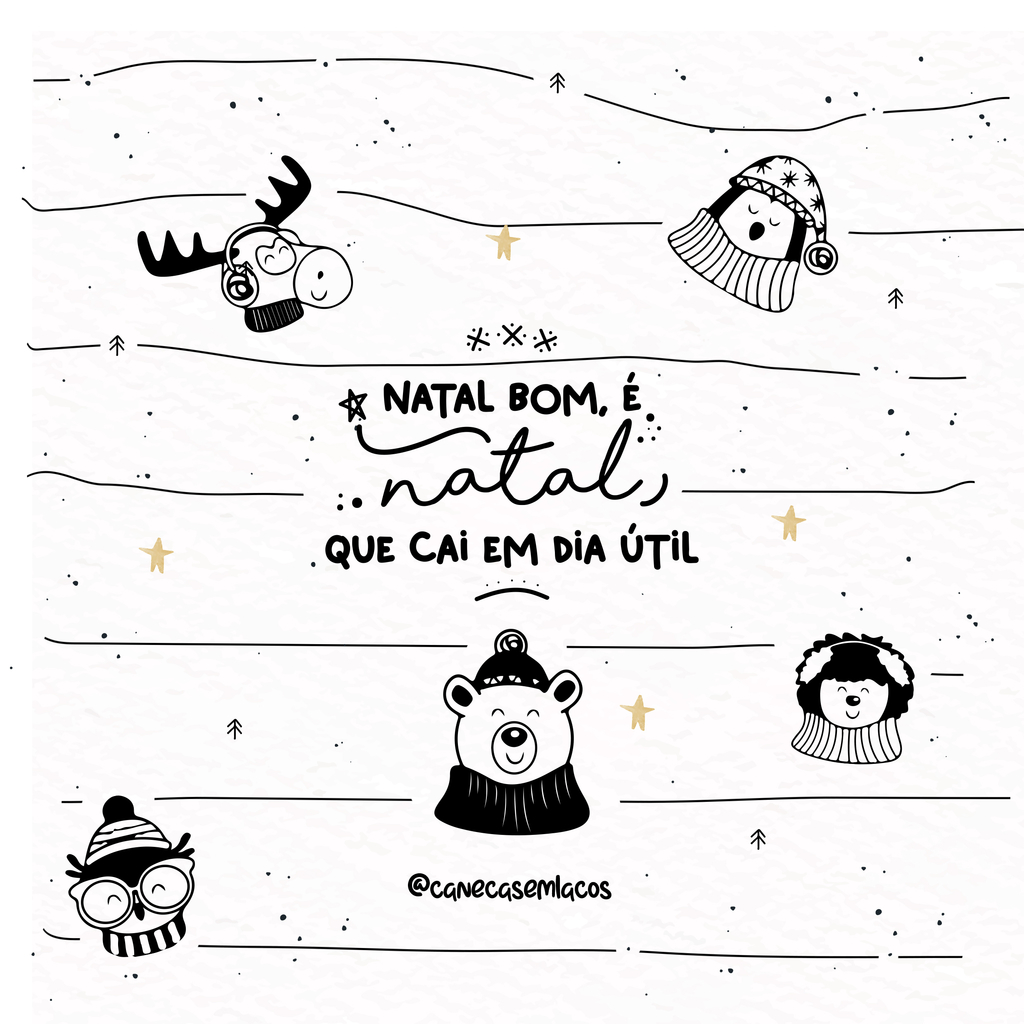 CANECA NATAL EM DIA ÚTIL - CANECAS EM LAÇOS CANECA NATAL EM DIA ÚTIL - CANECAS EM LAÇOS