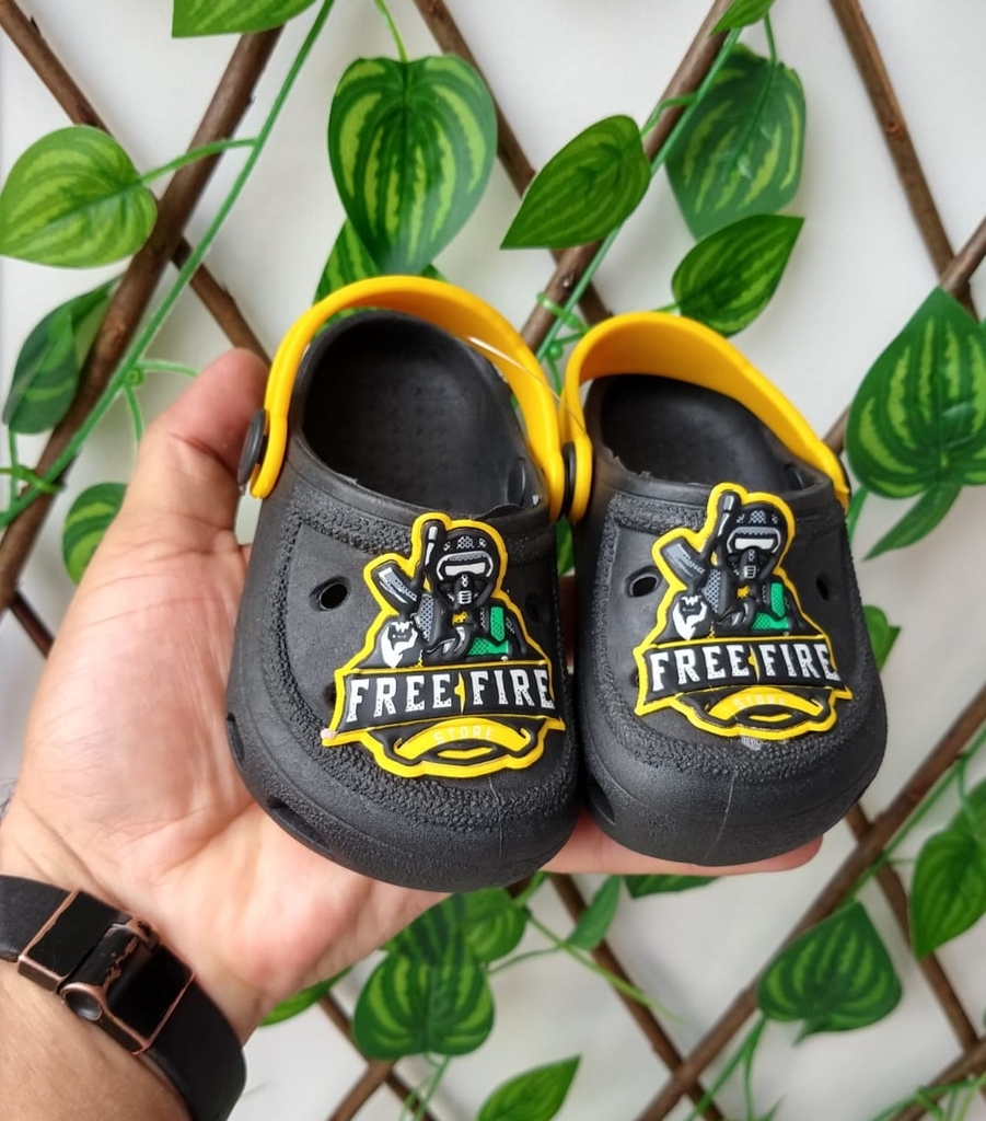Crocs Masculino Baby - Free Fire