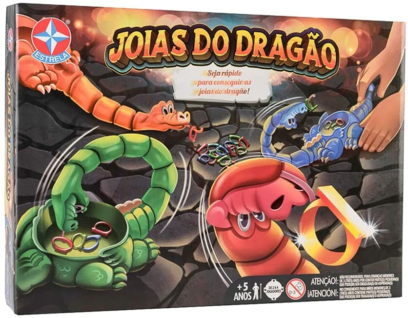 JOGO JÓIAS DO DRAGÃO-Estrela - Presentes e Brinquedos