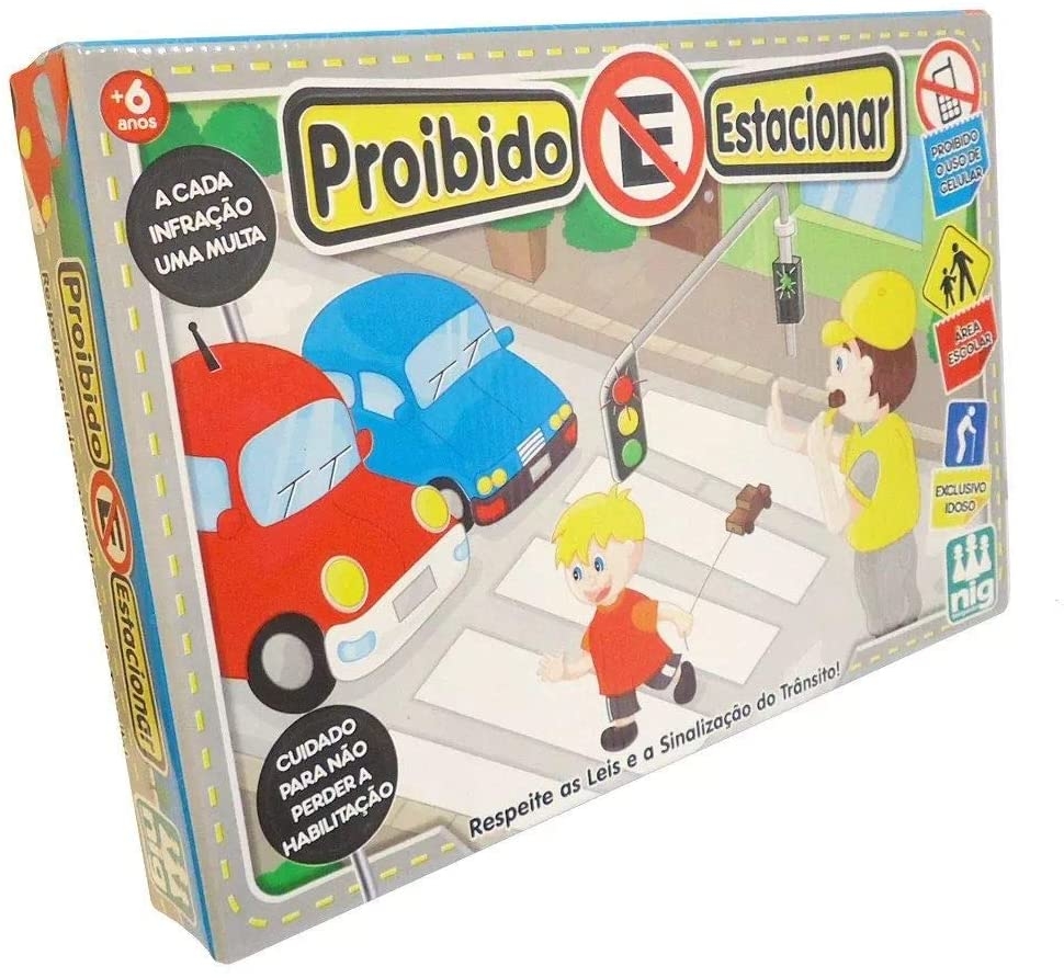 JOGO DE TABULEIRO É PROIBIDO ESTACIONAR