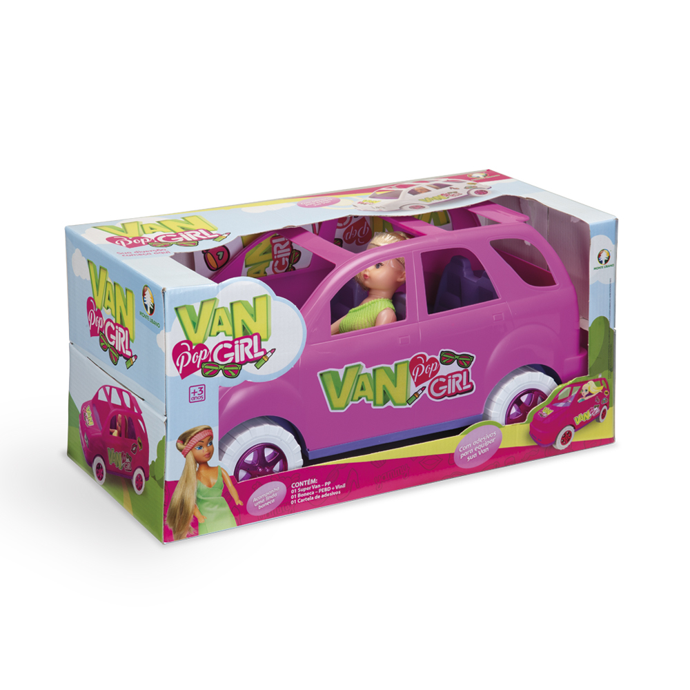 Carro Super Conversível Para Barbie Pink Grande 60 Cm Líder