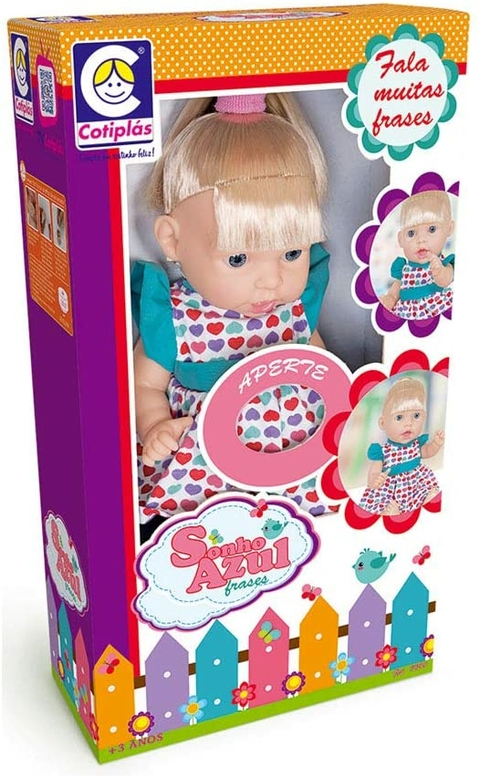 Boneca Luluca Estrela - Blanc Toys - Felicidade em brinquedos