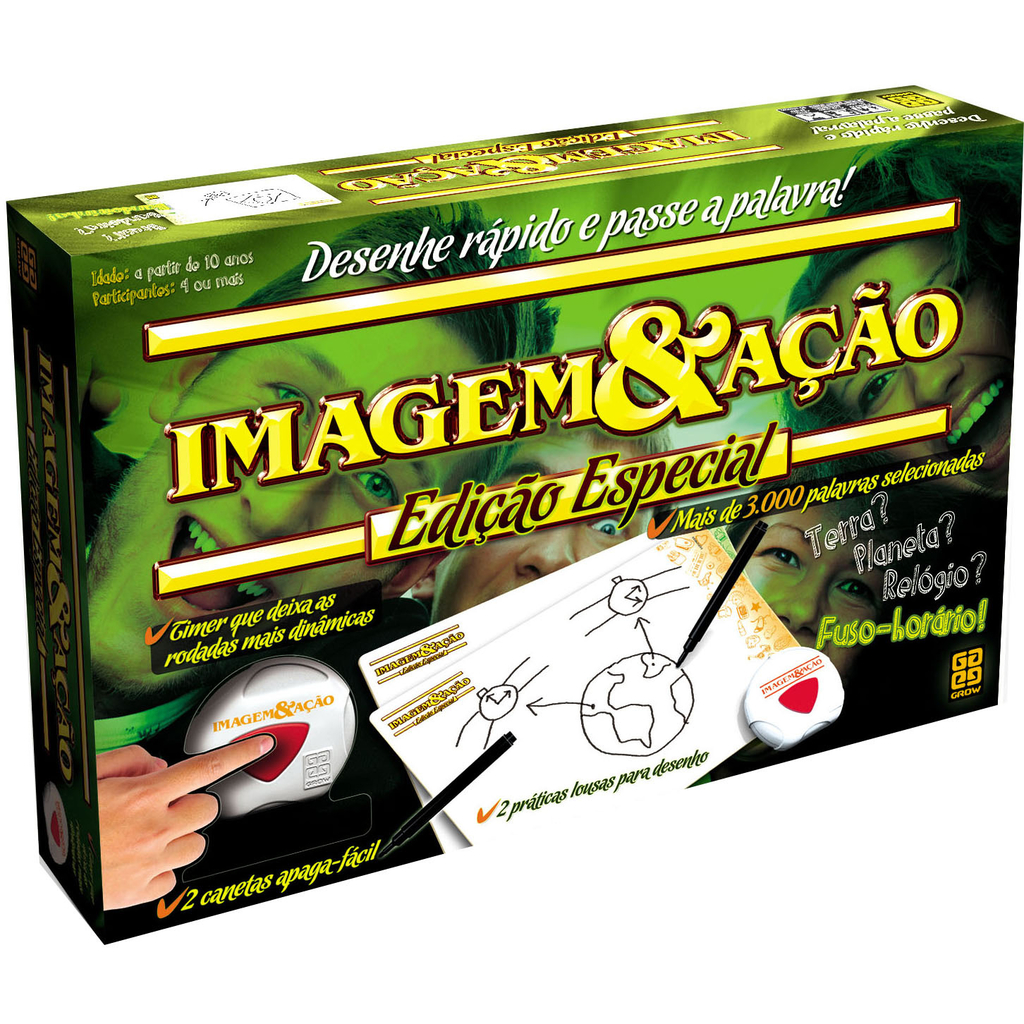 Jogo Imagem&ação 1 - Desenhe Rápido E Passe A Palavra