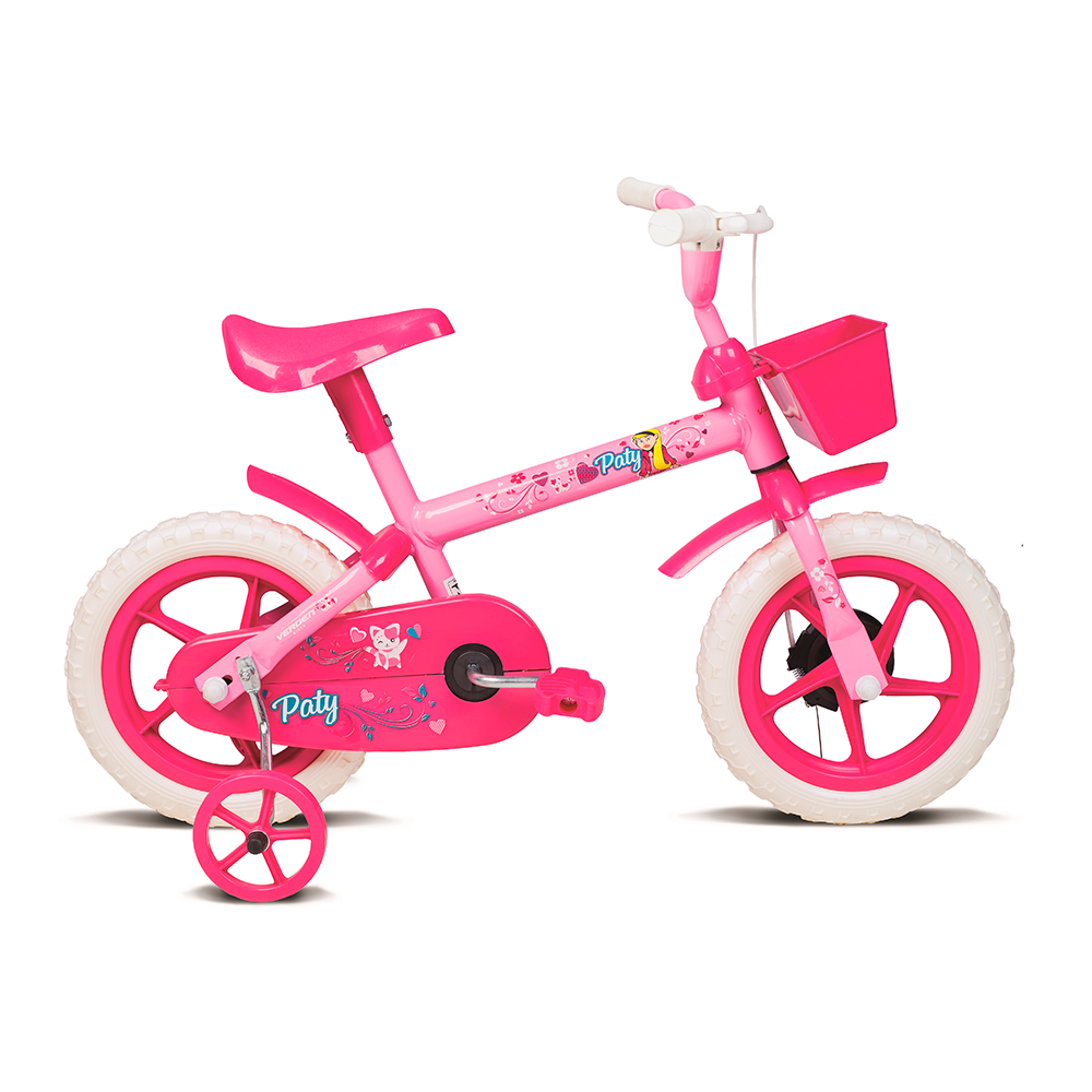 Bicicleta Aro 14 - Sweet Game (Rosa) - Bandeirante