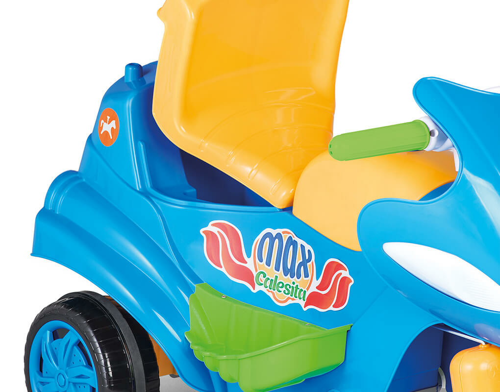 Brinquedo Infantil Divertido Moto De Passeio Max Rosa Calesita em