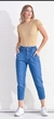 JEANS BAGUI CINTURA FRUNCIDA