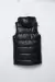 Chaleco Largo Puffer Engomado - Frambuesa Moda Joven