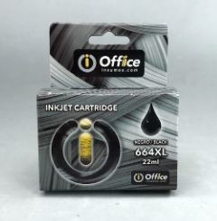 CARTUCHO ALTERNATIVO HP 664XL NEGRO 21 ML OFFICE PARA IMPRESORA HP DESKJET  1115 / 2675 / 2676 / 2677 / 2678 / 5075 / 5076 / 5085 / 5275 / 2135 / 3635  / 3835 / 4535 / 4675 / 4676 / 4678 / 3636 F6V30AL / 2675 TWN