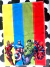 Paño multiuso SUPER HEROES COLORES