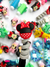 Cubre cable espiral MINNIE MOUSE SILUETA PUNTOS ROJO