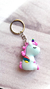 Llavero UNICORNIO CELESTE
