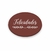 Plaquinhas de Chocolate - Felicidades - 200 Unidades