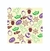 Transfer para Chocolate - Folha (21x30cm) - Animado - comprar online