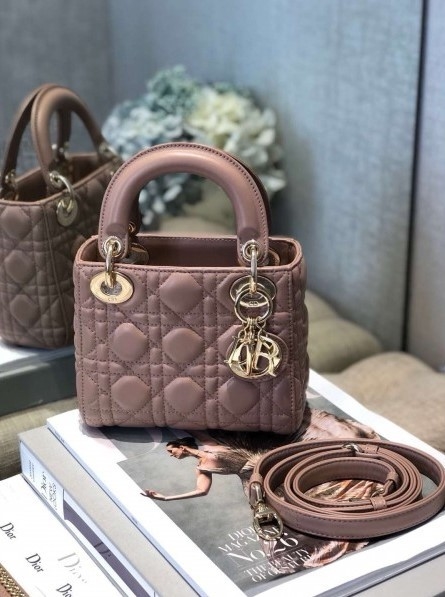 lady dior mini satin bag