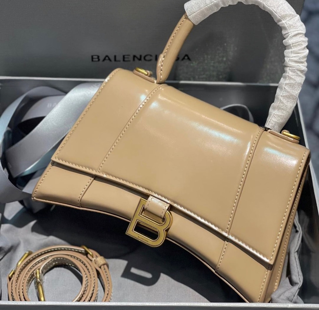 balenciaga hourglass bolsa small