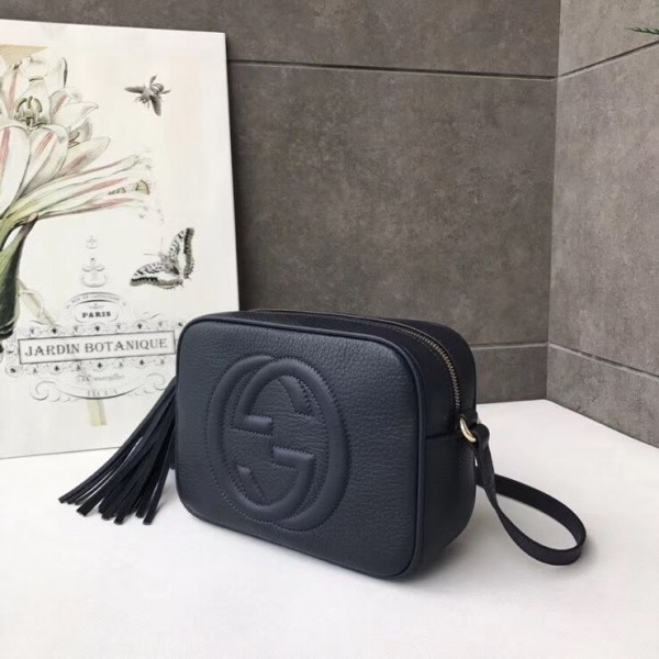gucci blue camera bolsa