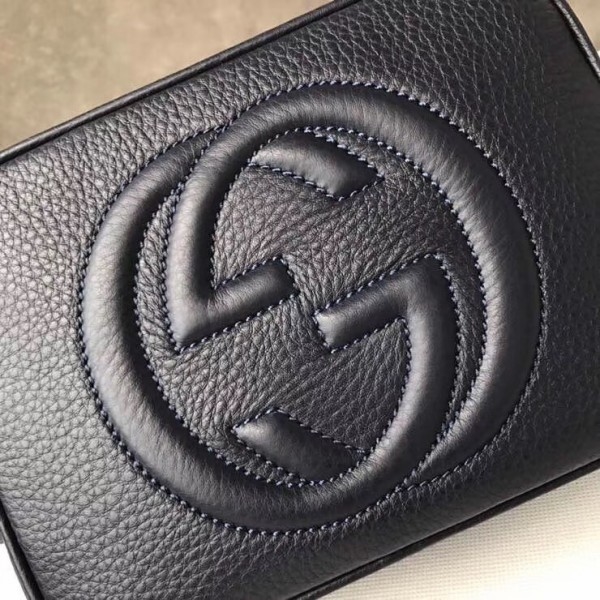 gucci blue camera bolsa