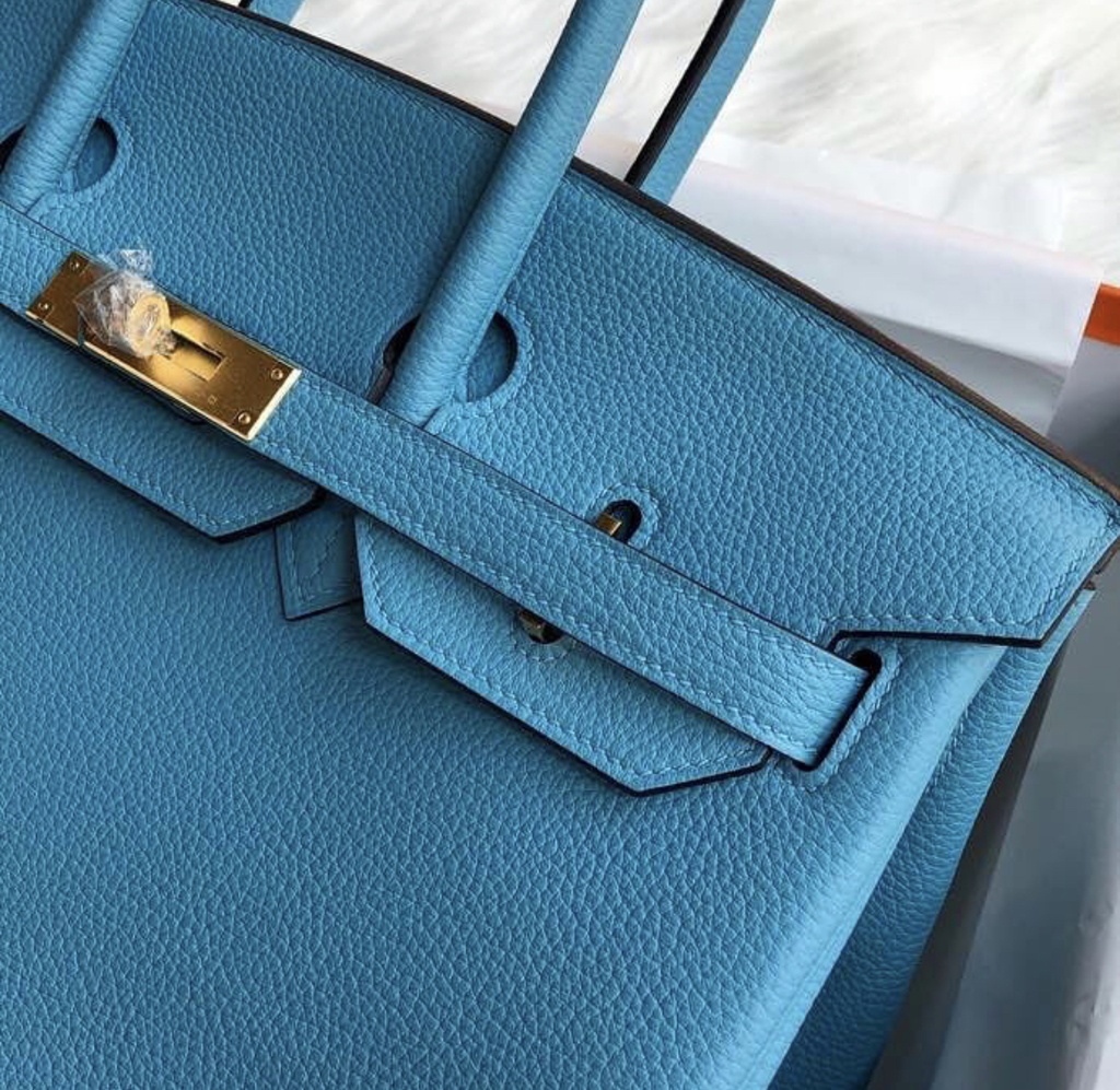 blue hermes bolsa
