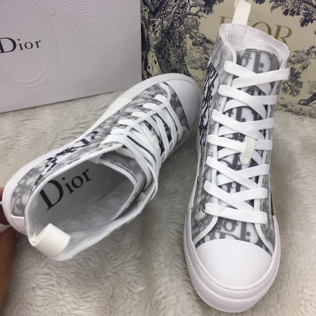 sneaker cano alto b23 dior