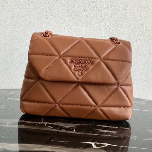 Bolsa prada milano mini caramelo - GABRIELA ALL BRAND