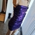 VESTIDO FOIL RAYADO CON FRUNCE en internet