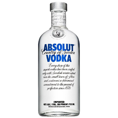 ABSOLUT VODKA CLASICO 750ML