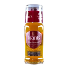 Whisky grants con vaso
