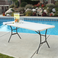MESA PLEGABLE LIFE TIME 1.80m - comprar online