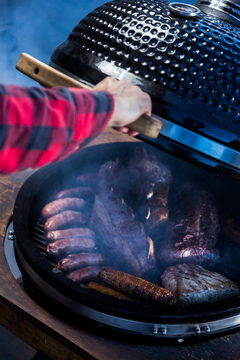 GRAN ASADOR CRIOLLO- KAMADO ARGENTINO (IDEAL 22 PERSONAS) - tienda online
