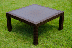 MESA BAJA DE 90X90 NEGRA - comprar online