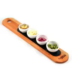 Tabla Baguette con cuencos redondos en internet