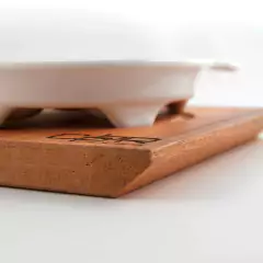 Provoletera de madera y cerámica