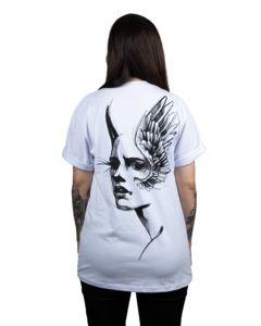 Camiseta Branca Asas - Feliphe Veiga - comprar online
