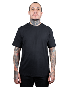 Camiseta Preta Asas - Feliphe Veiga