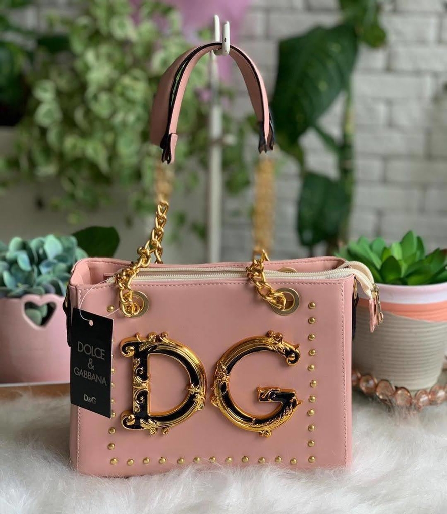 pink dolce and gabbana bolsa