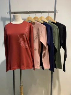 Remera Algodon Rib 03