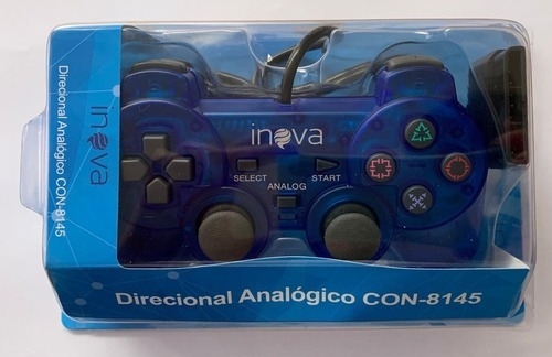 Controle PS2 Com Direção Analógica CON-147B - Inova - Chic Outlet -  Economize com estilo!