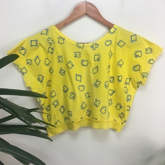 Cropped Amarelo T.M