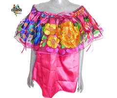 Blusa De Chiapaneca Fucsia #001 (XL) - comprar en línea