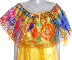 Blusa De Chiapaneca Amarilla #003