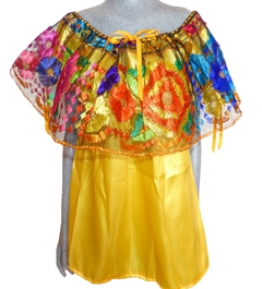 Blusa De Chiapaneca Amarilla #003 - comprar en línea