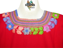 Blusa Mod005 Cuerda Roja/Multicolor #009 (S) en internet