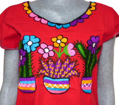 Blusa Cactus Roja #002 (Talla S) - comprar en línea