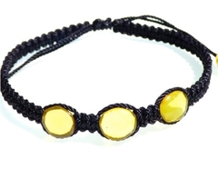 Pulseras Tejidas Con Ámbar Auténtico (Ajustables) en internet