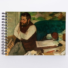 Cuaderno Degas tapa blanda
