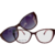 Óculos de Sol Clipon Feminino 2 em 1 Shield Wall na internet