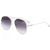Óculos de Sol Aviador Metal Grande Ponte Dupla Fosco - comprar online
