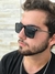 Óculos de Sol Masculino Quadrado Shield Wall Polarizado - comprar online
