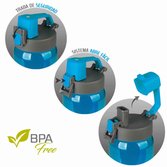 Imagen de Botella Deportiva Plastica de Tritan de Eastman Waterdog 800ml