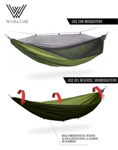 Hamaca Wuelche con kit Mosquitero - FP Outdoor